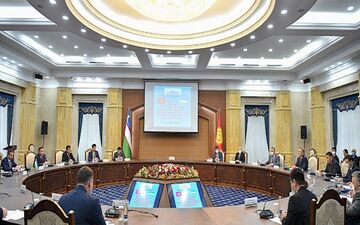 جلسات تعیین خطوط مرزی قرقیزستان و ازبکستان