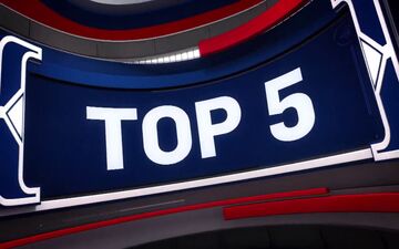 5 حرکت برتر بسکتبال NBA در دیدار امروز