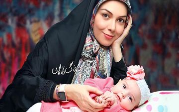 دختر «آزاده نامداری» در حال رفتن به دَدَری! + عکس