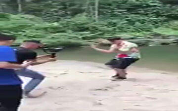 حادثه مرگبار در پشت صحنه ساخت یک کلیپ + فیلم