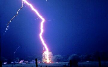 مرگ جوان مهرانی بر اثر صاعقه