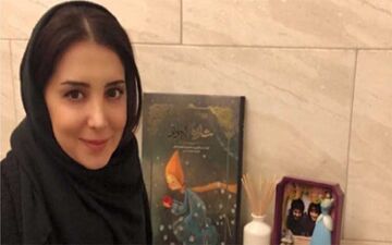 بازیگر زن ایرانی در کنار مادر آمریکایی اش! + عکس