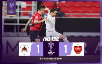 خلاصه بازی الریان 1 - پرسپولیس 1 + ویدئو