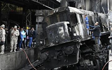 منفجر شدن قطار در ایستگاه + فیلم