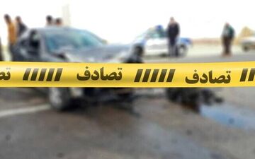 حادثه در پرترافیک‌ترین جاده خوزستان؛ هفت سرنشین 2 پراید مصدوم شدند