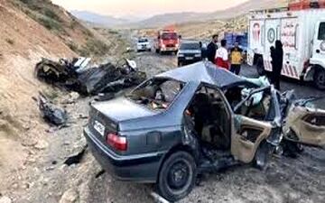 یک کشته و ۱۵۱ مجروح در حوادث جاده‌ای استان کرمانشاه