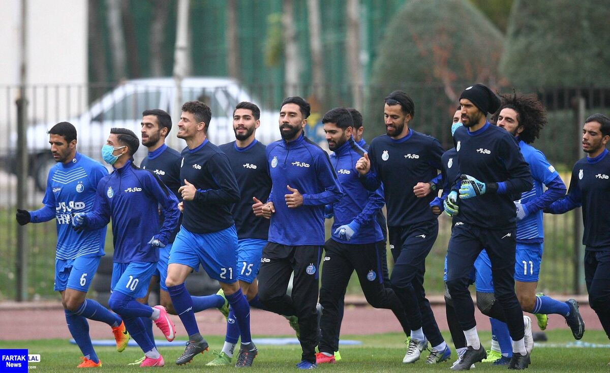 لشگرکشی خانوادگی رشید به تمرین استقلال 