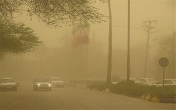 قطع برق در اهواز ناشی از شدت باد و بروز حادثه بود/ برق تمامی شهر اهواز وصل شد 
