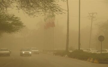 وضعیت ناسالم هوا در شیراز؛ گرد و غبار در راه است
