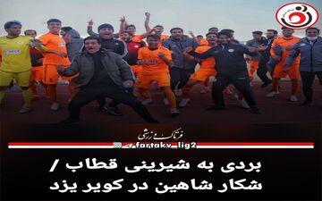 بردی به شیرینی قطاب / شکار شاهین در کویر یزد