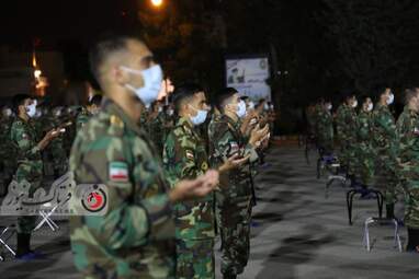  مراسم شب بیست و سوم ماه مبارک رمضان در دانشگاه افسری امام علی 