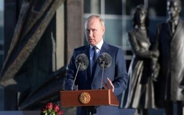  پوتین: تلاش غرب جنگ با روسیه است