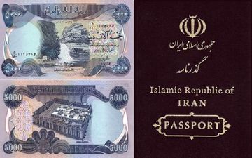 سقوط آزاد قیمت دینار در مشهد/عراقی۱۰۰۰ تومان کاهش یافت