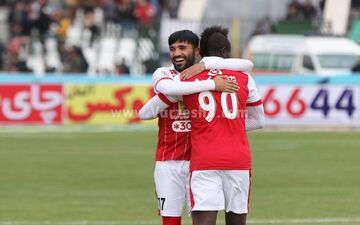  رابطه خوب مهاجم پرسپولیس با محسن مسلمان+عکس
