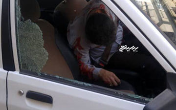 اولین عکس‌ها از صحنه ترور عضو سپاه در تهران ! / حسن صیاد خدایاری شهید شد! 