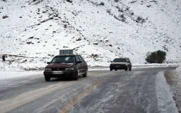 جاده‌های غرب و جنوب اصفهان لغزنده است/ رانندگان با احتیاط برانند