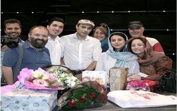 حضور هنرمندان در جشن تولد رامین پرچمی (عکس)