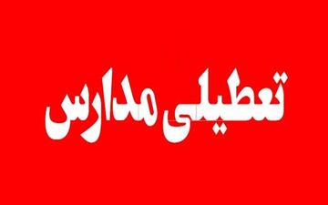 مدارس یزد تا پایان هفته تعطیل شد
