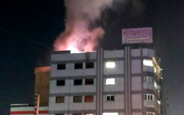 سومین آتش‌سوزی شامگاهی در بابل