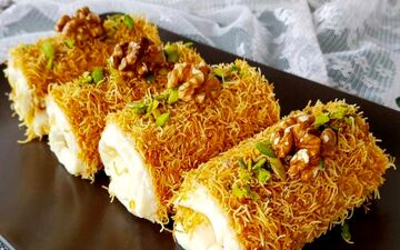 آموزش تهیه کنافه: دسر سنتی محبوب به سبک ساده و راحت