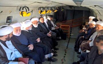 هیاتی ویژه از سوی رهبر انقلاب برای بازدید از مناطق زلزله زده وارد کرمانشاه شد