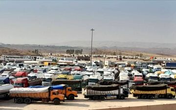  صادرات بیش از ۳۷۱ میلیون دلار کالا از مرز خسروی به عراق