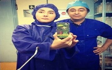 هانیه توسلی در یک تیپ متفاوت! + عکس