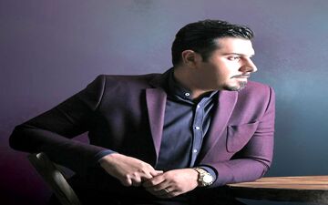 خواجه امیری در کنار پدربزرگوار و پیامی اینستاگرامی 
