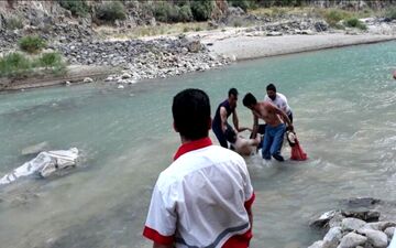 پسر ۱۷ ساله نشتارودی در رودخانه‌ای در کلاردشت غرق شد