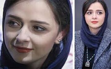 ترانه علیدوستی و پدرش در پشت صحنه شهرزاد