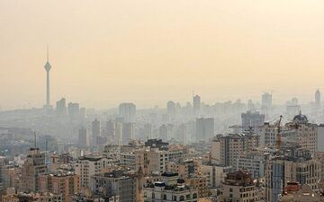  تمام مناطق تهران در وضعیت قرمز آلودگی هوا/ منطقه ۱۹ در وضعیت بنفش 