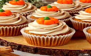طرز تهیه  کاپ کیک کدو حلوایی  | خیلی دلبره!