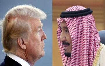  ترامپ : درمقابل دریافت میلیاردها دلار در نشست ریاض شرکت کردم