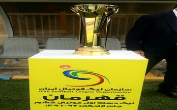 جام قهرمانی لیگ یک به نفت مسجدسلیمان اهدا شد
