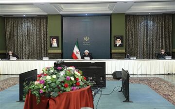برگزاری جلسه ستاد ملی مبارزه با کرونا به ریاست روحانی +تصاویر
