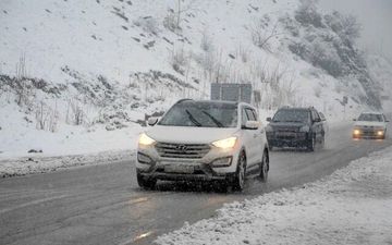  وضعیت جوی جاده های کشور| بارش برف و باران در جاده‌های ۸ استان کشور

