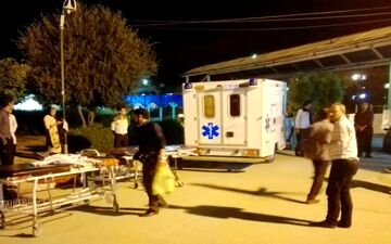 مصدوم در انفجار تانکر حامل مواد سوختنی در محور ایذه_دهدز