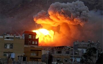 ائتلاف سعودی بار دیگر صنعاء را بمباران کرد 