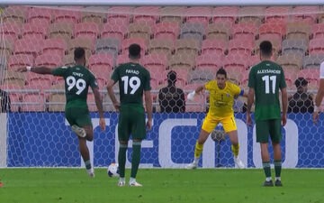 گل اول الاهلی به استقلال + ویدئو