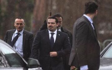 محافظ شخصی سعد الحریری «تنها» به لبنان بازگشت