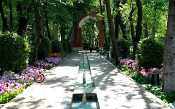 تصاویر فوق العاده از باغ ایرانی، بهشتی کوچک در پایتخت ایران 