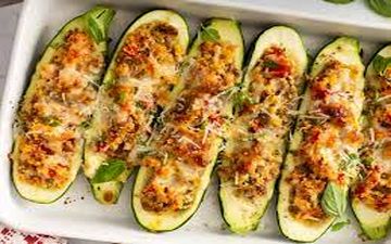 طرز نهیه کدو سبز شکم پر | خیلی خوش طعمه!