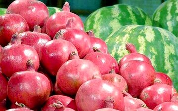 ساعت کار میادین میوه و تره بار در شب یلدا تغییر کرد