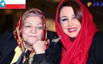 خانم بازیگر پرطرفدار و مادرش + عکس