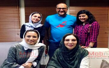 افسانه بایگان به همراه رامبد جوان و همسرش در اکران مردمی نگار (عکس)