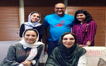 افسانه بایگان به همراه رامبد جوان و همسرش در اکران مردمی نگار (عکس)