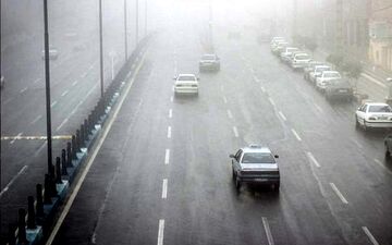 بارش برف و باران و مه گرفتگی در بیشتر محورهای مواصلاتی کشور