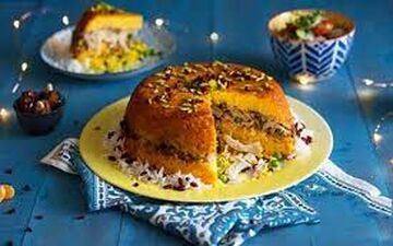 طرز تهیه ته چین باقالی پلو| حتما درستش کنید!