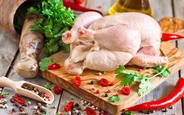 پر و بال قیمت مرغ چیده شد