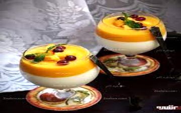 پاناکوتا وانیلی با سس انبه | طرز تهیه شو حتما یاد بگیر